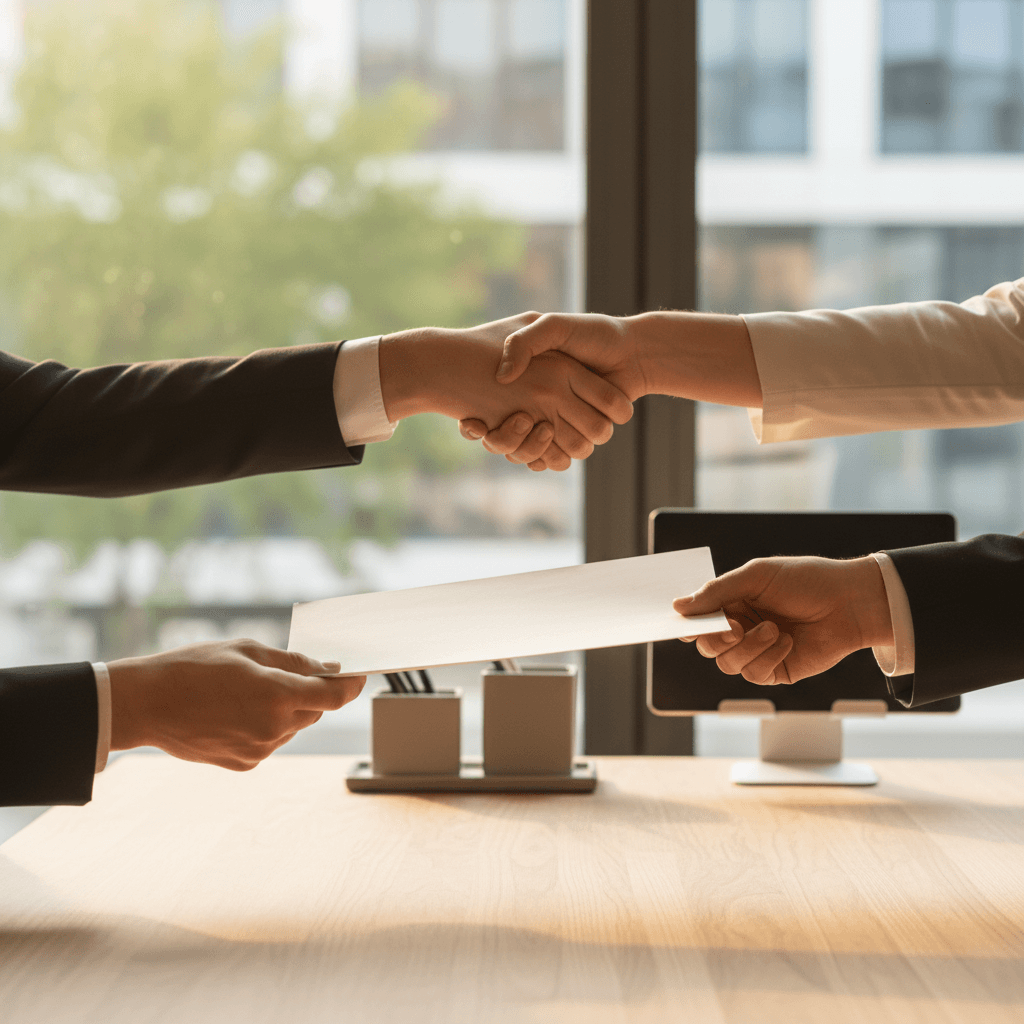 Handshake agreement